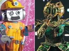 ‘The Masked Singer’ revela as identidades do faz-tudo e do escaravelho: aqui estão as celebridades sob as fantasias 'The Masked Singer' revela as identidades do faz-tudo e do escaravelho: aqui estão as celebridades sob as fantasias