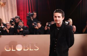Timothée Chalamet ganha primeiro Globo de Ouro pelo papel de ‘Marty Supremo’ Timothée Chalamet ganha primeiro Globo de Ouro pelo papel de 'Marty Supremo'