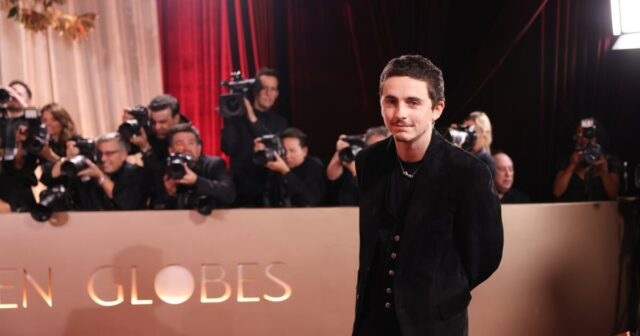 Timothée Chalamet ganha primeiro Globo de Ouro pelo papel de 'Marty Supremo'
