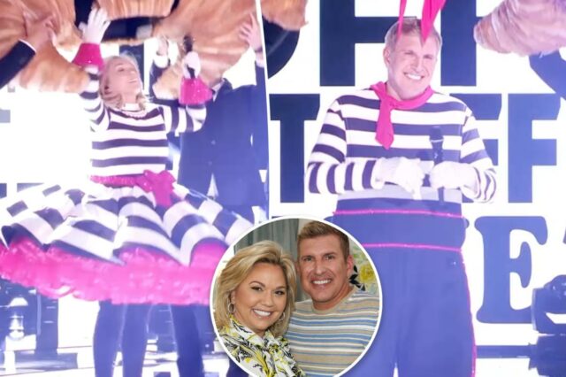 Todd e Julie Chrisley zombam de seu tempo na prisão com a polêmica aparição de 'Cantor Mascarado'
