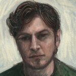 Esboço judicial de Tom Silvagni (Anita Lester)