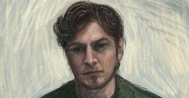 Esboço judicial de Tom Silvagni (Anita Lester)