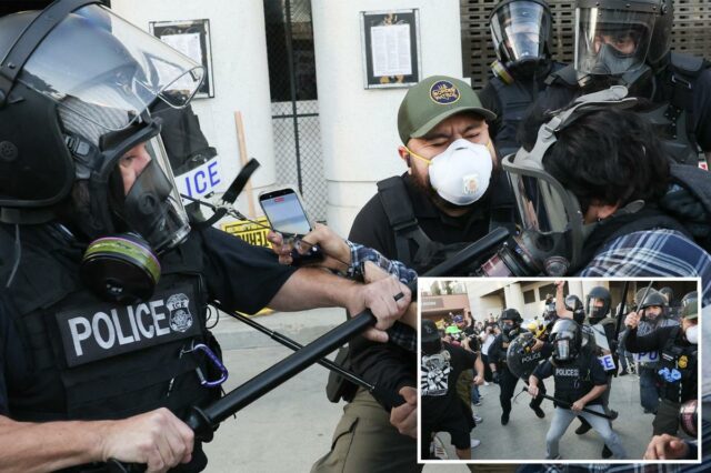 Trabalhadores federais enfrentam assédio diário por agitadores implacáveis ​​no DTLA: 'Zona de guerra todos os dias'
