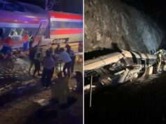 Trens de alta velocidade colidem na Espanha e matam pelo menos 21 Trens de alta velocidade colidem na Espanha e matam pelo menos 21