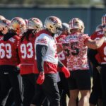 Trent Williams e Ricky Pearsall Jr. questionáveis ​​​​na partida do 49ers para a Filadélfia