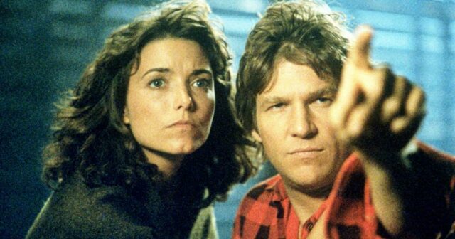 Henry Thomas, Drew Barrymore e Robert MacNaughton em ET