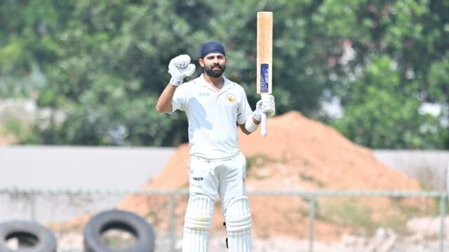 Troféu Ranji: Grande vitória para nós, diz o capitão de Troféu Ranji: Grande vitória para nós, diz o capitão de Chandigarh, Manan Vohra, após desmantelar Kerala