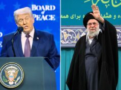 Trump afirma que ‘o Irã quer conversar, e nós conversaremos’ enquanto ele implementa o Conselho de Paz O presidente Donald Trump fala durante uma sessão sobre sua iniciativa Conselho de Paz na Reunião Anual do Fórum Econômico Mundial em Davos, Suíça, quinta-feira, 22 de janeiro de 2026.