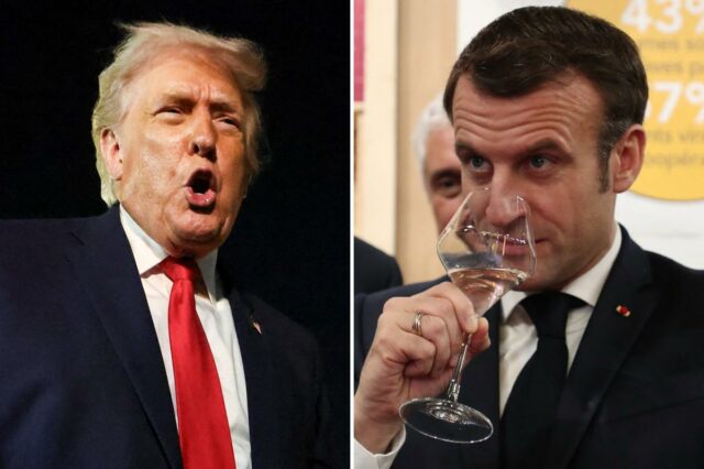 Trump ameaça tarifas de 200% sobre vinhos e champanhes franceses
