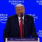 Trump chama repetidamente a Groenlândia de 'Islândia' durante discurso em Davos