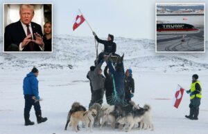 Trump diz que a defesa da Groenlândia consiste em ‘dois trenós puxados por cães’ enquanto pressiona pela aquisição de território pelos EUA Trump diz que a defesa da Groenlândia consiste em 'dois trenós puxados por cães' enquanto pressiona pela aquisição de território pelos EUA