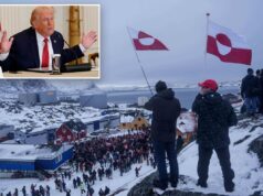 Trump diz que ‘isso será feito’ para afastar ‘ameaça russa’ da Groenlândia O presidente Donald Trump participa de mesa redonda sobre saúde rural, na Casa Branca, em Washington, DC, em 16 de janeiro de 2026.