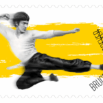 USPS homenageia Bruce Lee com selo