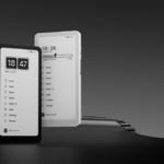 Um leitor eletrônico DuRoBo Krono deitado