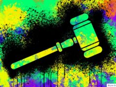 Um processo em Nova Jersey mostra como é difícil combater a pornografia deepfake Concept illustration depicting messy litigation