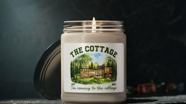 Estou indo para a vela do chalé