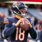 Chicago Bears quarterback Caleb Williams