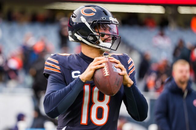 Chicago Bears quarterback Caleb Williams