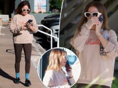 Veja as fotos da sombria conversa telefônica de Ashley Tisdale enquanto o drama ‘tóxico’ do grupo de mães continua Veja as fotos da sombria conversa telefônica de Ashley Tisdale enquanto o drama 'tóxico' do grupo de mães continua