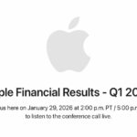 Veja como ouvir ao vivo a teleconferência de resultados do primeiro trimestre de 2026 da Apple
