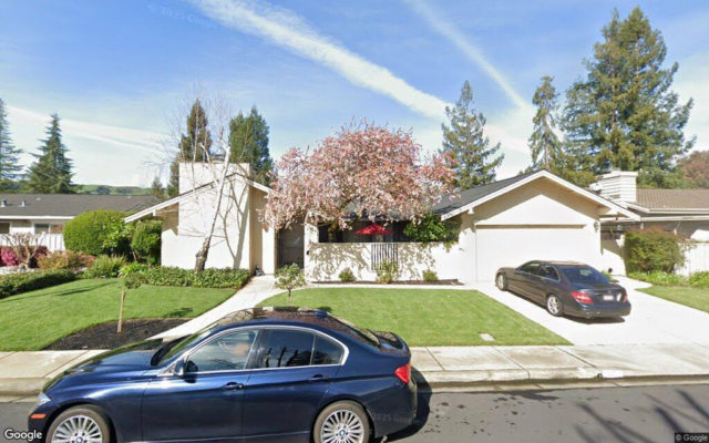 Venda fechada em Danville: US$ 1,7 milhão para uma casa 131 Clover Hill Court - Google Street View