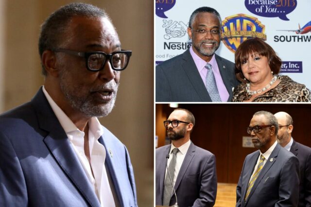 Vereador 'humilde' acusado de direcionar US $ 950 mil em dinheiro público para a empresa da esposa - e colocar seu seguro saúde nas custas do contribuinte
