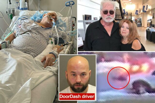 Veterano de Michigan, 75 anos, ficou em coma depois que o motorista do DoorDash supostamente deu um soco nele por lhe dizer para diminuir a velocidade
