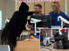 Viajante indisciplinado ameaça ‘dar um tapa’ nos trabalhadores do sudoeste durante o colapso do aeroporto: vídeo Viajante indisciplinado ameaça 'dar um tapa' nos trabalhadores do sudoeste durante o colapso do aeroporto: vídeo