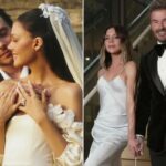 Victoria Beckham 'acariciou' o pescoço do filho Brooklyn durante a dança do casamento - mas ela não 'sequestrou' a primeira dança: fontes