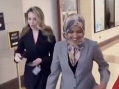 Vídeo: A presunçosa Ilhan Omar repreende repórter que pergunta se ela está ligada à fraude somali: ‘Seu cérebro foi frito’ omar rindo enquanto repórter faz perguntas