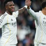 Vinicius desafia vaias com estrela na goleada de 6 a 1 do Real Madrid sobre Mônaco na UCL