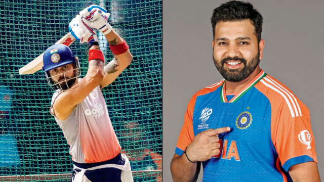 Virat Kohli e Rohit Sharma atingiram o máximo nas redes Virat Kohli e Rohit Sharma atingiram o máximo nas redes antes da série ODI da Nova Zelândia
