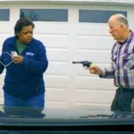 O vídeo da Dashcam capturou o momento antes de William J. Brock atirar fatalmente no motorista do Uber Lo-Letha Toland-Hall do lado de fora de sua casa em South Charleston, Ohio, em 25 de março de 2024.