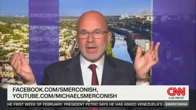 'Você está me cagando?' Smerconish fica surpreso com o espectador Yahoo news home