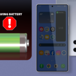 Pilha de baterias Donut Solid State com um gráfico de relâmpago azul