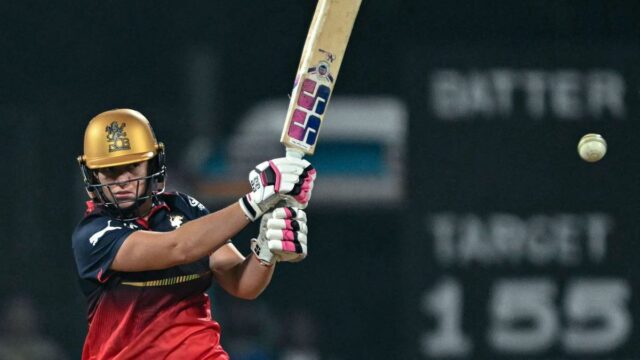 WPL 2026: Os cinquenta e quatro postigos de Nadine de WPL 2026: Os cinquenta e quatro postigos de Nadine de Klerk dão ao Royal Challengers Bengaluru uma vitória de três postigos sobre os Mumbai Indians