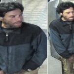 Imagem fixa de Anton Aleshin em uma estação de metrô.