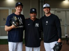 Yankees perdem arremessador de agente livre para rivais da Liga Americana Yankees Scott Effross Tigers