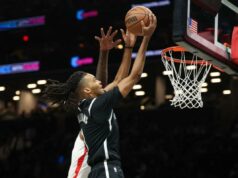 Ziaire Williams, do Nets, prosperando depois de ser substituído nos dois últimos jogos de 2025 Ziaire Williams, indo para uma bandeja durante a derrota do Nets para o Rockets em 1º de janeiro de 2026, tem jogado melhor desde que foi substituído nos dois últimos jogos de 2025.