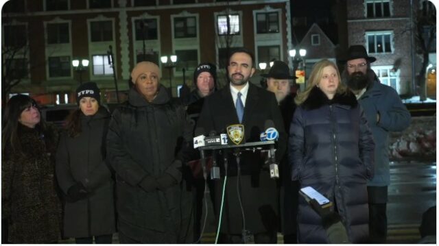 Zohran Mamdani reage à greve de carros na sede mundial de Chabad
