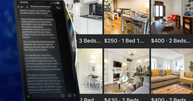 ‘Exclusivamente para você’: golpe de depósito tem como alvo locatários desesperados
