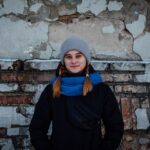 A Praça da Independência em Kiev está quase completamente escura após ataques em massa à infraestrutura energética (Nils Adler/Al Jazeera)