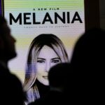 Trump com Melania no palco