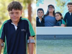 Adolescente australiano nada 4 quilômetros por horas para salvar família levada para o mar Adolescente australiano nada 4 quilômetros por horas para salvar família levada para o mar