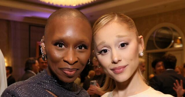 Cynthia Erivo aborda rumores de que ela e Ariana Grande Cynthia Erivo e Ariana Grande 2024 WSJ Magazines Innovator Awards fotos quentes
