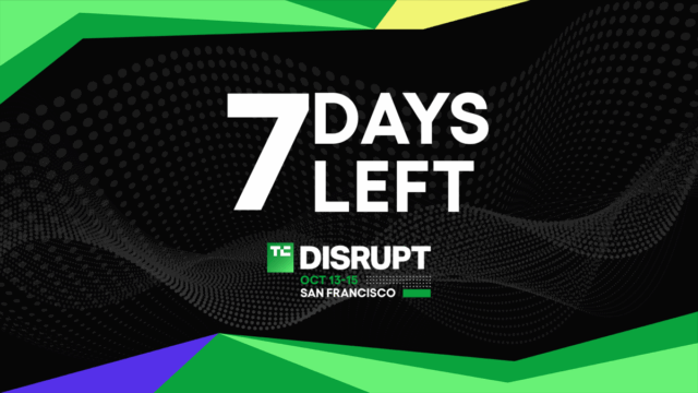 TechCrunch Disrupt 2026 faltam 7 dias