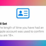 A verificação de idade da Apple no iOS 26-4 beta 2 levou menos de 30 segundos | Captura de tela mostrada em um fundo colorido