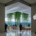 Apple faz quatro promessas aos desenvolvedores em resposta a reclamações antitruste | Foto mostra loja Apple Cotai Strip em Macau