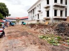 A SMPN 182 alerta o proprietário sobre o muro que desabou desde dezembro de 2025, mas ainda não foi reparado porque está ocupado A SMPN 182 alerta o proprietário sobre o muro que desabou desde dezembro de 2025, mas ainda não foi reparado porque está ocupado