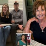 A jornalista norte-americana Savannah Guthrie, ao centro, e seus irmãos Annie e Camron falam em uma mensagem de vídeo.